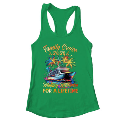 Family Cruise 2026 Family Crusin' Matching Cruise Vacation Shirt & Tank Top | siriusteestore