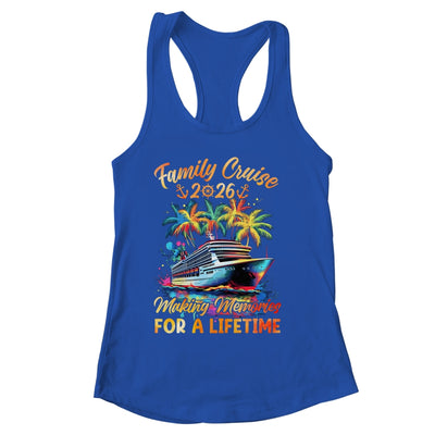 Family Cruise 2026 Family Crusin' Matching Cruise Vacation Shirt & Tank Top | siriusteestore
