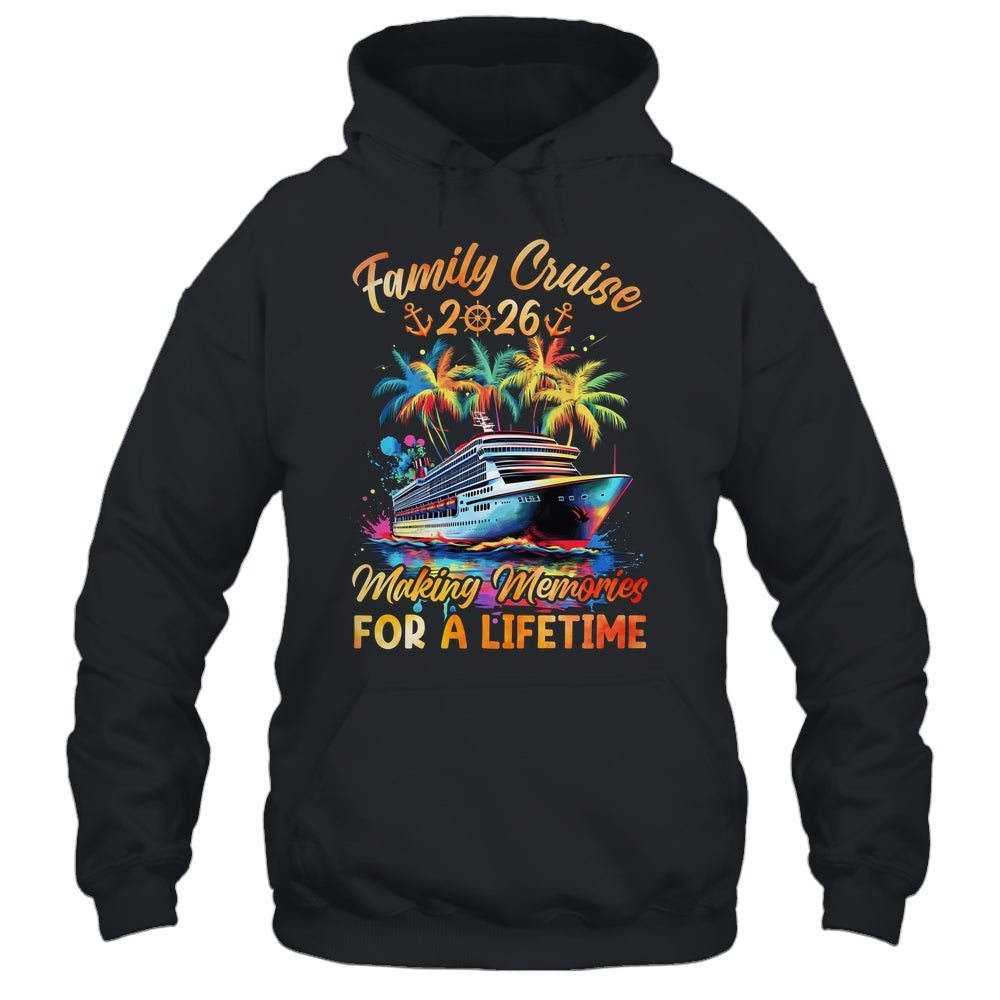 Family Cruise 2026 Family Crusin' Matching Cruise Vacation Shirt & Tank Top | siriusteestore