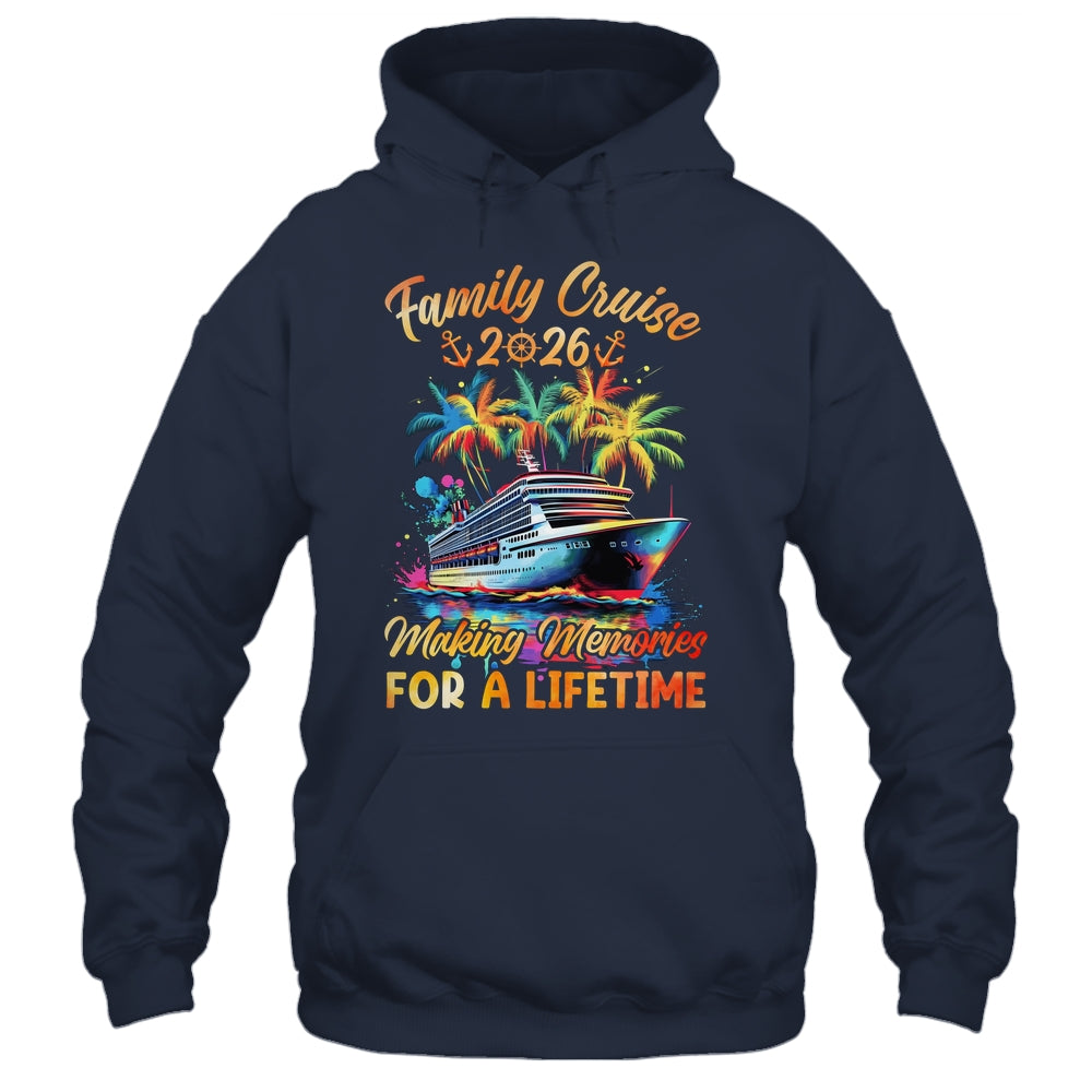 Family Cruise 2026 Family Crusin' Matching Cruise Vacation Shirt & Tank Top | siriusteestore