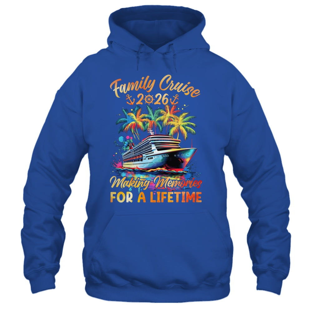 Family Cruise 2026 Family Crusin' Matching Cruise Vacation Shirt & Tank Top | siriusteestore