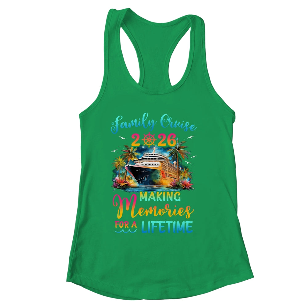 Family Cruise 2026 Family Matching Cruise Vacation Together Shirt & Tank Top | siriusteestore