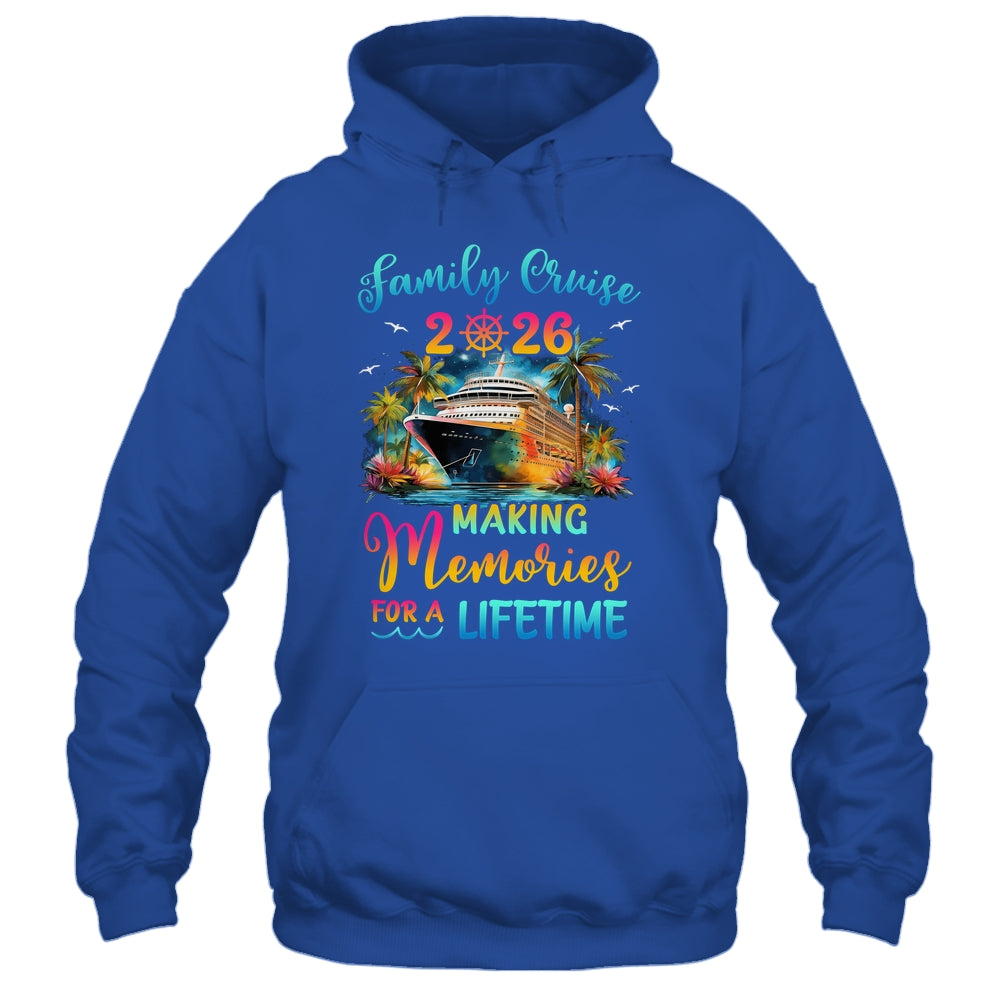 Family Cruise 2026 Family Matching Cruise Vacation Together Shirt & Tank Top | siriusteestore
