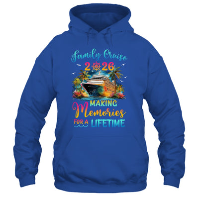 Family Cruise 2026 Family Matching Cruise Vacation Together Shirt & Tank Top | siriusteestore