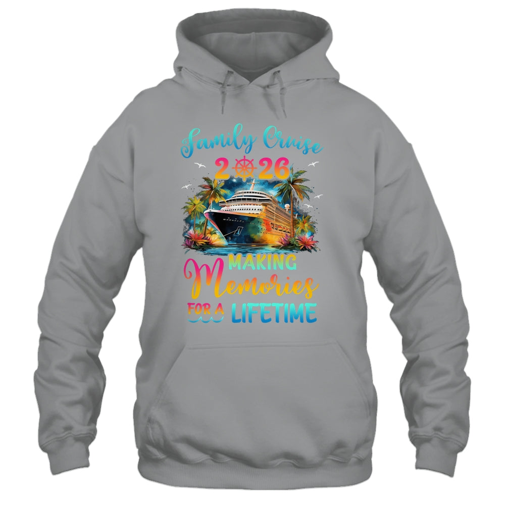 Family Cruise 2026 Family Matching Cruise Vacation Together Shirt & Tank Top | siriusteestore