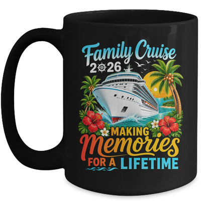 Family Cruise 2026 Family Matching Vacation Summer Trip Mug | siriusteestore