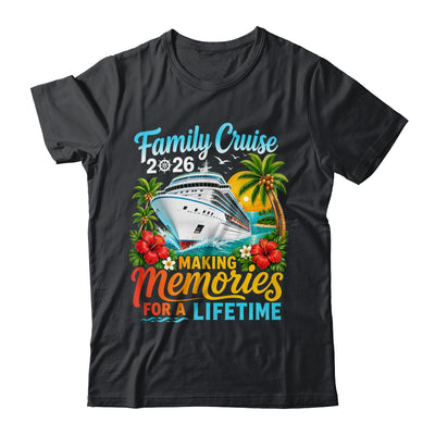 Family Cruise 2026 Family Matching Vacation Summer Trip Shirt & Tank Top | siriusteestore