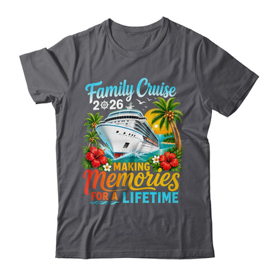 Family Cruise 2026 Family Matching Vacation Summer Trip Shirt & Tank Top | siriusteestore