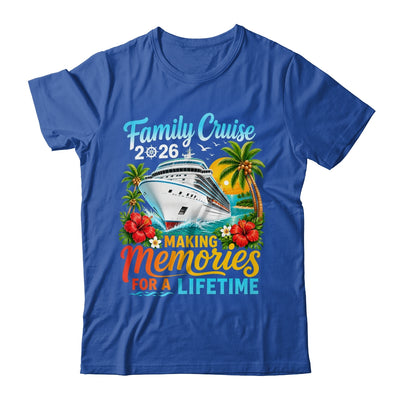 Family Cruise 2026 Family Matching Vacation Summer Trip Shirt & Tank Top | siriusteestore
