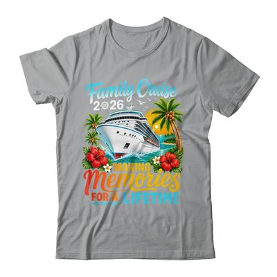 Family Cruise 2026 Family Matching Vacation Summer Trip Shirt & Tank Top | siriusteestore