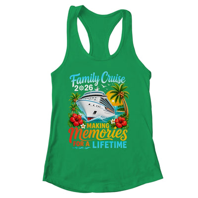 Family Cruise 2026 Family Matching Vacation Summer Trip Shirt & Tank Top | siriusteestore