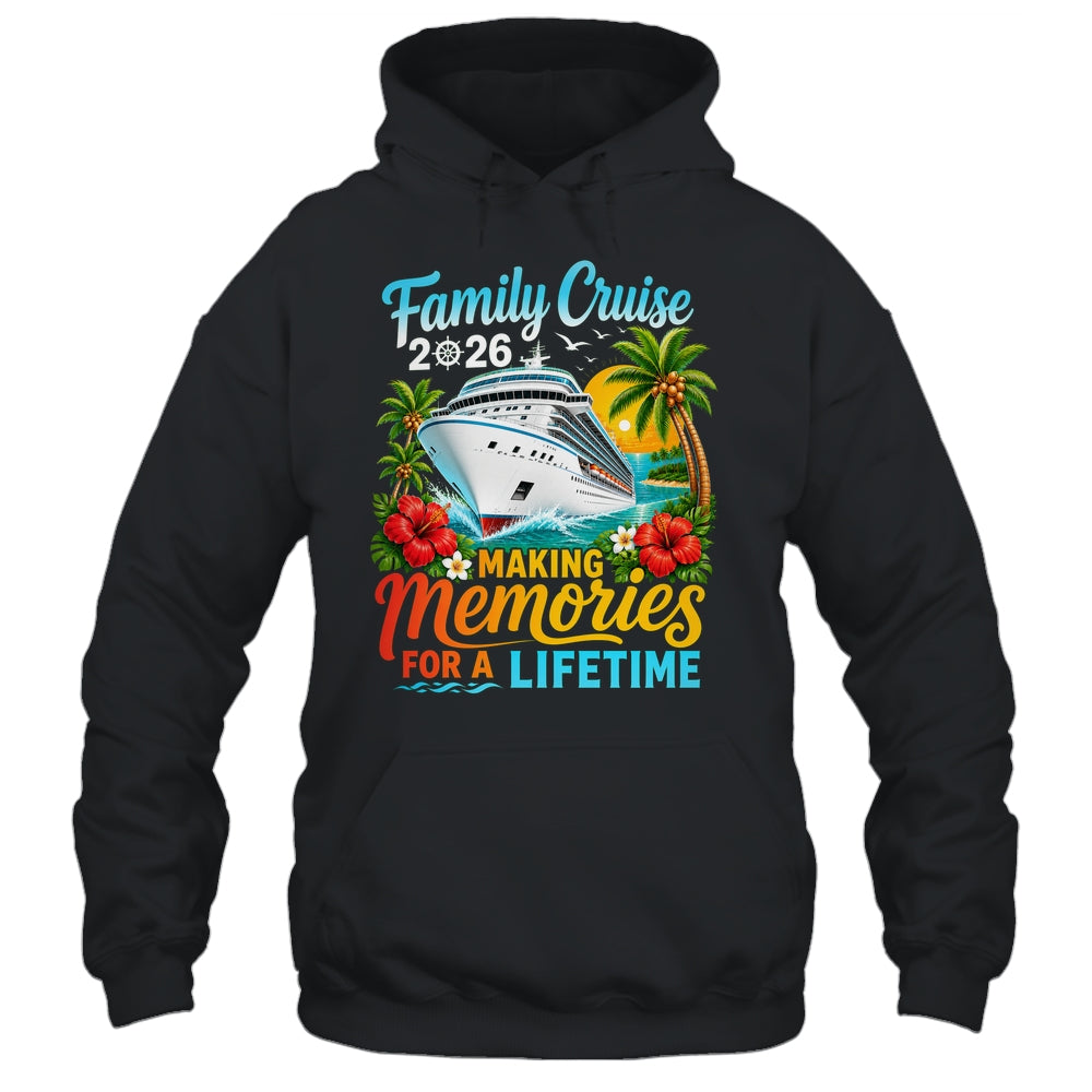 Family Cruise 2026 Family Matching Vacation Summer Trip Shirt & Tank Top | siriusteestore