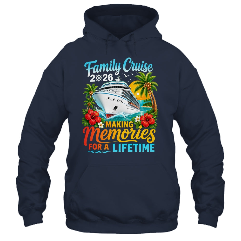 Family Cruise 2026 Family Matching Vacation Summer Trip Shirt & Tank Top | siriusteestore
