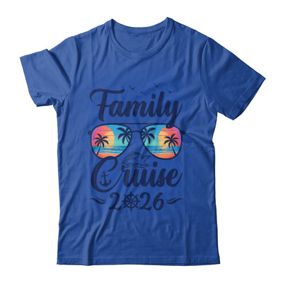 Family Cruise 2026 Family Vacation Matching Group Trip Shirt & Tank Top | siriusteestore
