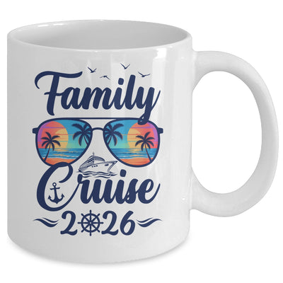 Family Cruise 2026 Family Vacation Matching Group Trip Mug | siriusteestore