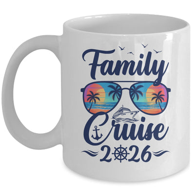 Family Cruise 2026 Family Vacation Matching Group Trip Mug | siriusteestore
