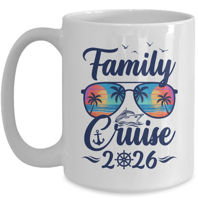 Family Cruise 2026 Family Vacation Matching Group Trip Mug | siriusteestore