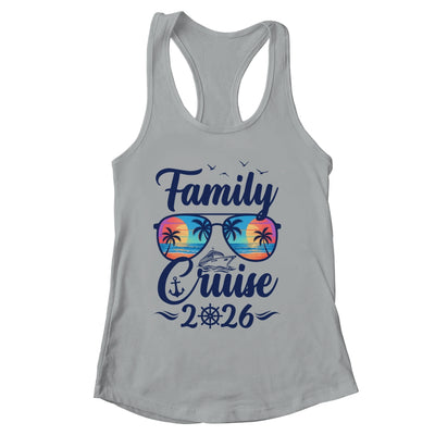 Family Cruise 2026 Family Vacation Matching Group Trip Shirt & Tank Top | siriusteestore