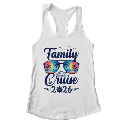 Family Cruise 2026 Family Vacation Matching Group Trip Shirt & Tank Top | siriusteestore