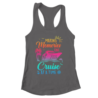 Family Cruise 2026 Making Memories One Cruise At A Time Shirt & Tank Top | siriusteestore