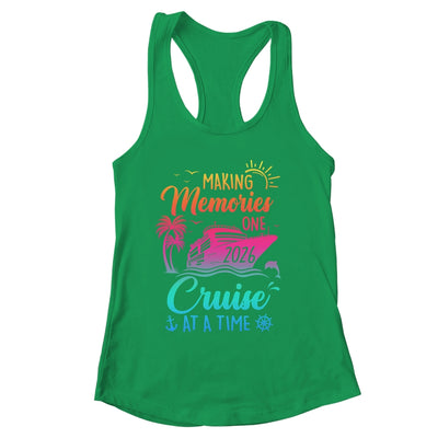 Family Cruise 2026 Making Memories One Cruise At A Time Shirt & Tank Top | siriusteestore