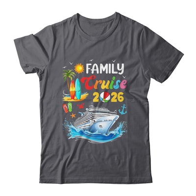 Family Cruise 2026 Summer Vacation Cruise Family Matching Shirt & Tank Top | siriusteestore