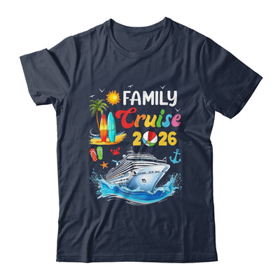 Family Cruise 2026 Summer Vacation Cruise Family Matching Shirt & Tank Top | siriusteestore