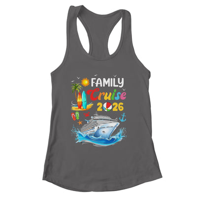 Family Cruise 2026 Summer Vacation Cruise Family Matching Shirt & Tank Top | siriusteestore