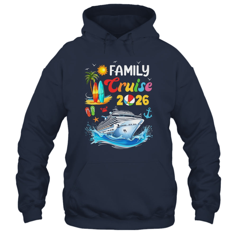 Family Cruise 2026 Summer Vacation Cruise Family Matching Shirt & Tank Top | siriusteestore