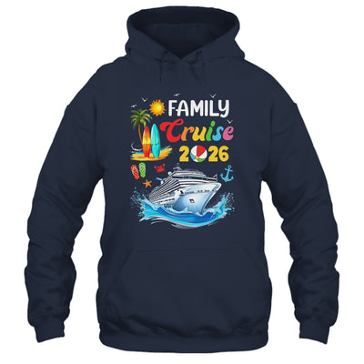 Family Cruise 2026 Summer Vacation Cruise Family Matching Shirt & Tank Top | siriusteestore