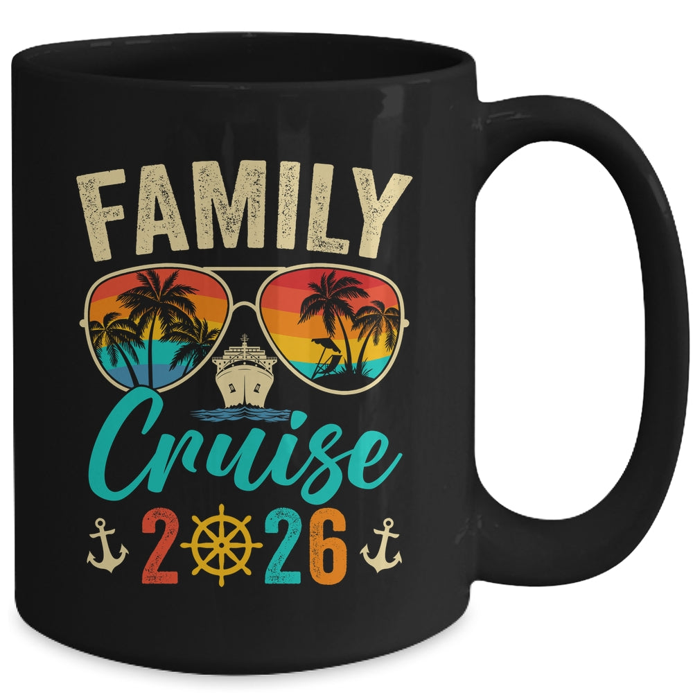 Family Cruise 2026 Summer Vacation Matching Family Cruise Mug | siriusteestore