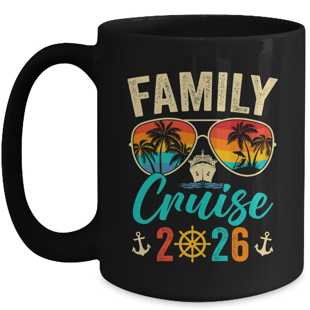 Family Cruise 2026 Summer Vacation Matching Family Cruise Mug | siriusteestore