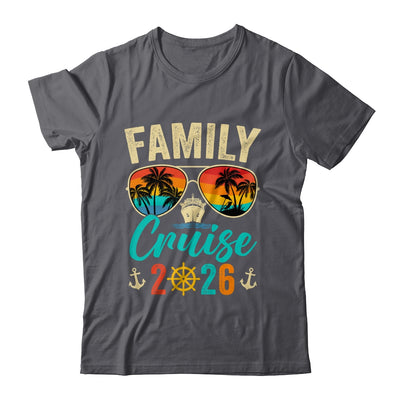 Family Cruise 2026 Summer Vacation Matching Family Cruise Shirt & Tank Top | siriusteestore