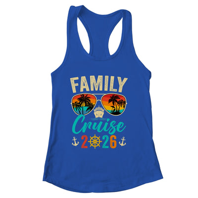 Family Cruise 2026 Summer Vacation Matching Family Cruise Shirt & Tank Top | siriusteestore