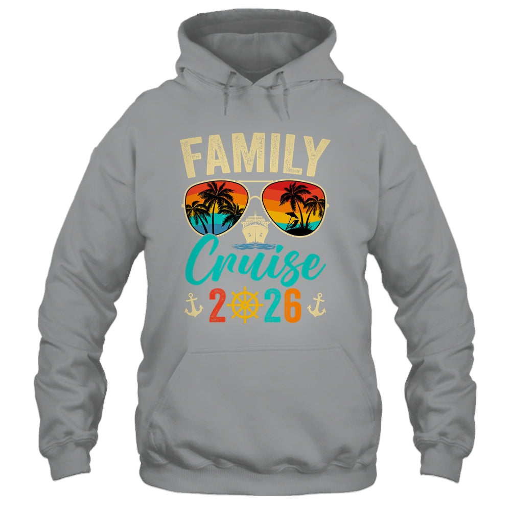 Family Cruise 2026 Summer Vacation Matching Family Cruise Shirt & Tank Top | siriusteestore