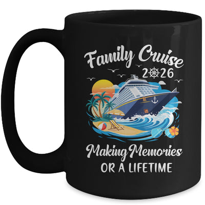 Family Cruise 2026 Vacation Family Reunion Cruise Ship Party Mug | siriusteestore