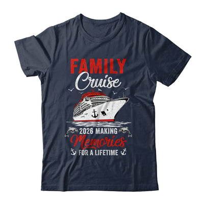 Family Cruise 2026 Vacation Family Trip Funny Party Shirt & Tank Top | siriusteestore