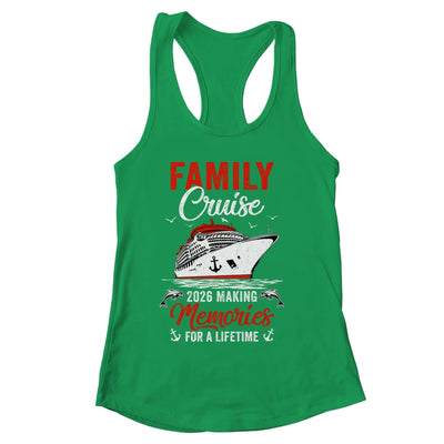 Family Cruise 2026 Vacation Family Trip Funny Party Shirt & Tank Top | siriusteestore