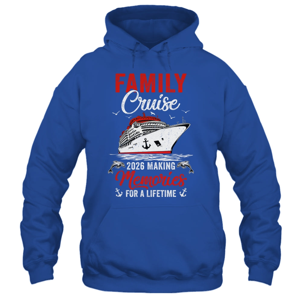 Family Cruise 2026 Vacation Family Trip Funny Party Shirt & Tank Top | siriusteestore