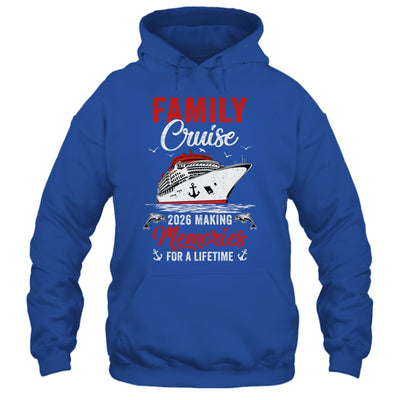 Family Cruise 2026 Vacation Family Trip Funny Party Shirt & Tank Top | siriusteestore