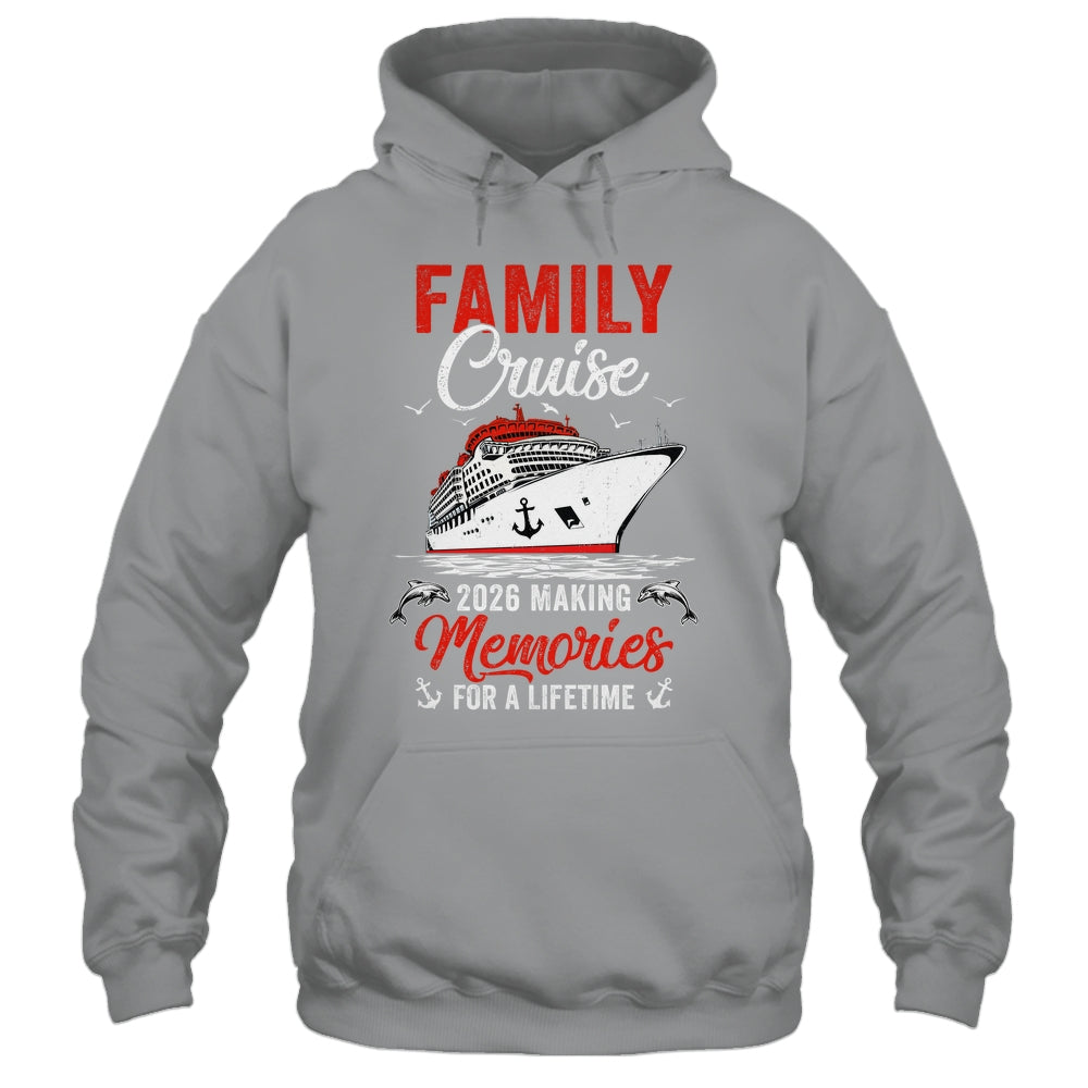 Family Cruise 2026 Vacation Family Trip Funny Party Shirt & Tank Top | siriusteestore