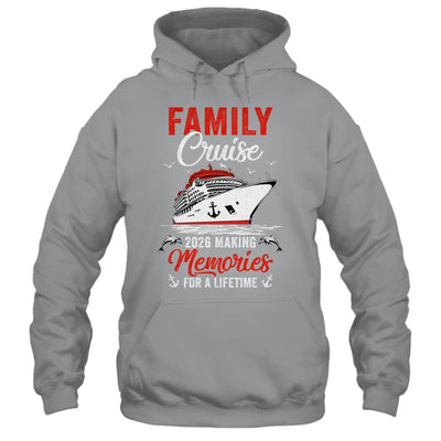 Family Cruise 2026 Vacation Family Trip Funny Party Shirt & Tank Top | siriusteestore