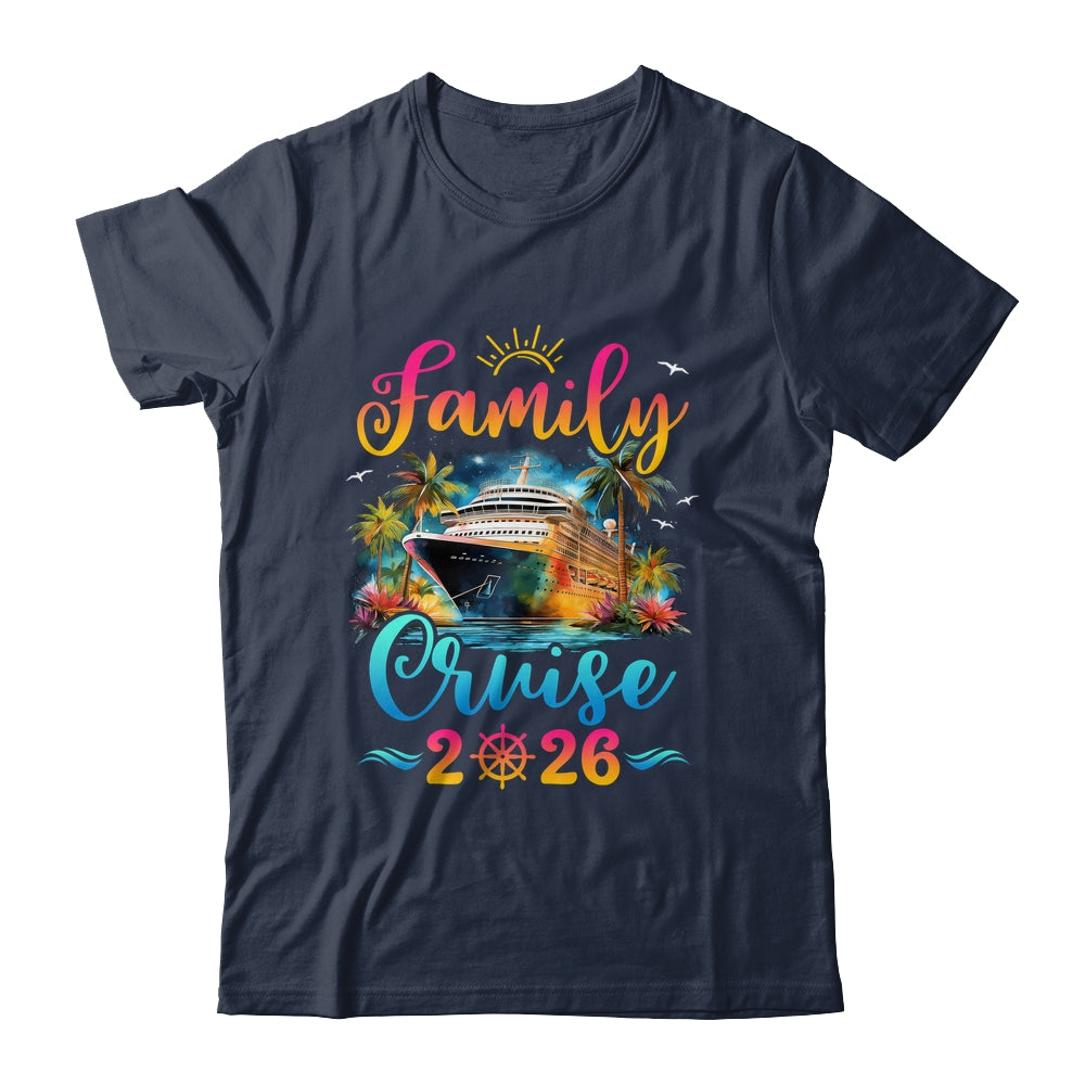 Family Cruise 2026 Vacation Trip Matching Summer Together Shirt & Tank Top | siriusteestore