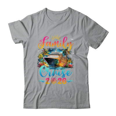 Family Cruise 2026 Vacation Trip Matching Summer Together Shirt & Tank Top | siriusteestore