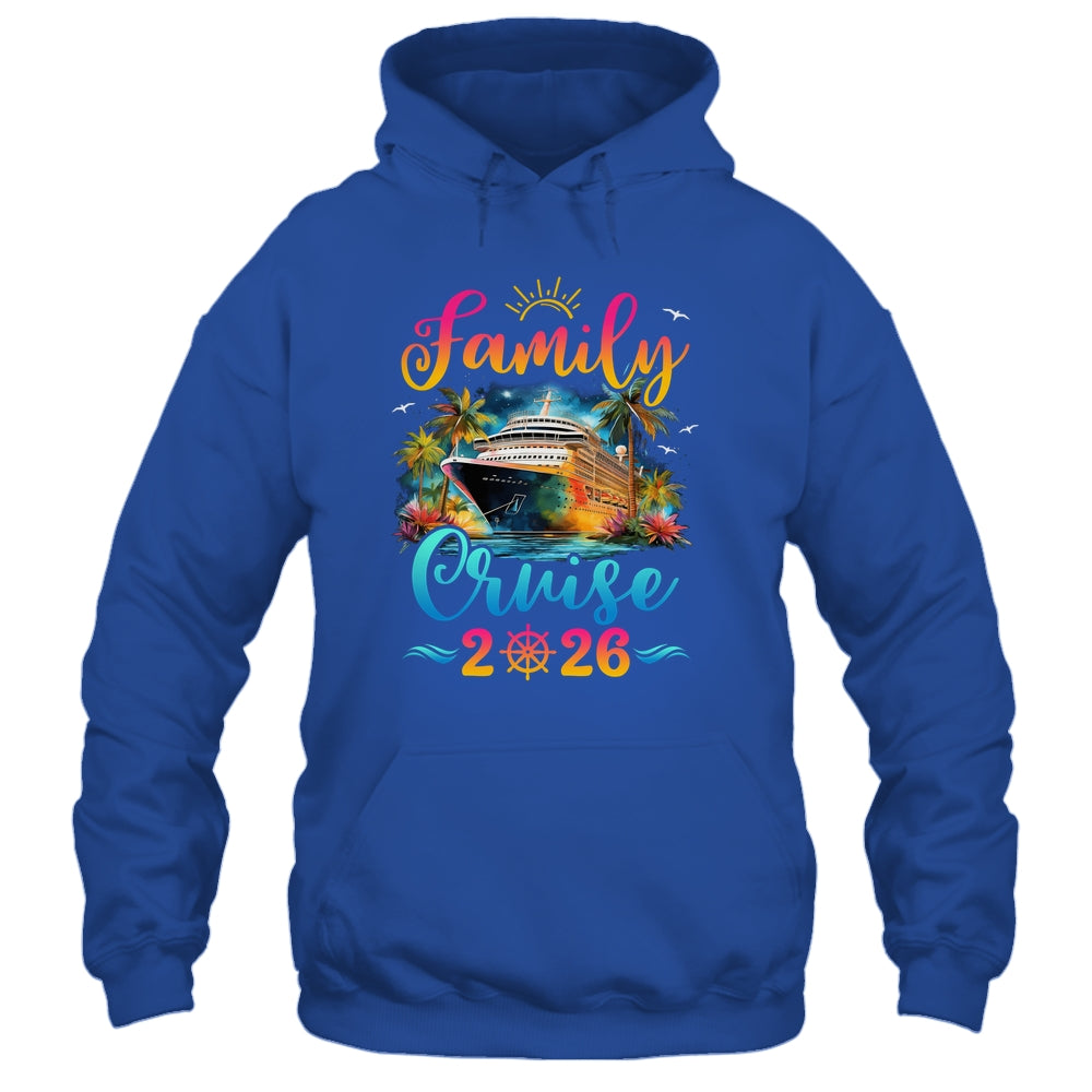 Family Cruise 2026 Vacation Trip Matching Summer Together Shirt & Tank Top | siriusteestore