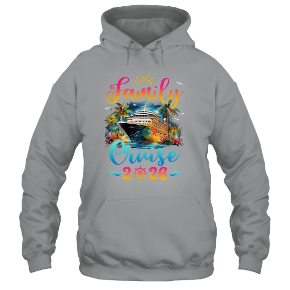 Family Cruise 2026 Vacation Trip Matching Summer Together Shirt & Tank Top | siriusteestore