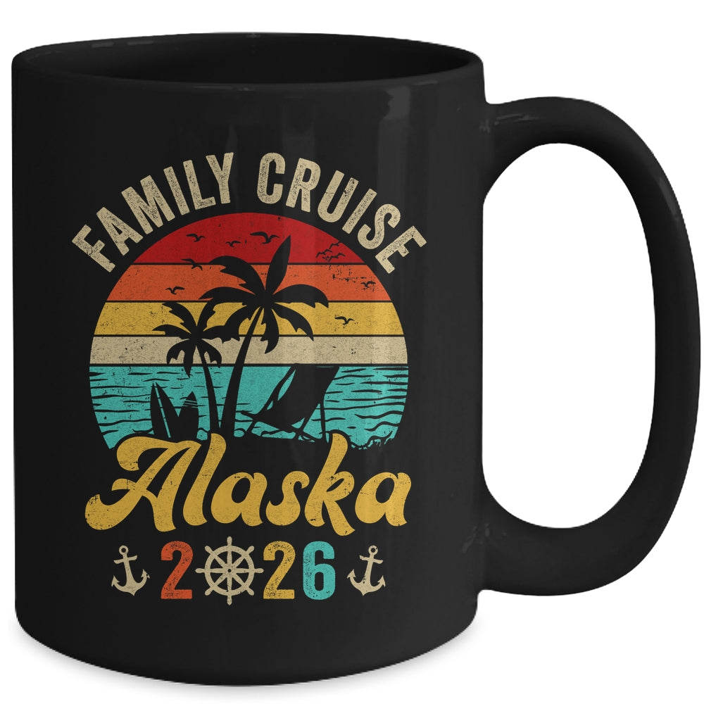 Family Cruise Alaska 2026 Summer Matching Vacation Mug | siriusteestore
