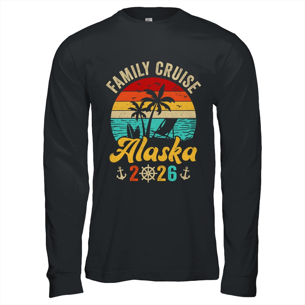 Family Cruise Alaska 2026 Summer Matching Vacation Shirt & Hoodie | siriusteestore