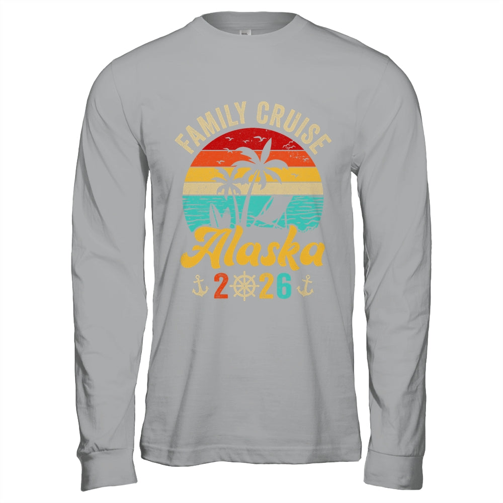 Family Cruise Alaska 2026 Summer Matching Vacation Shirt & Hoodie | siriusteestore