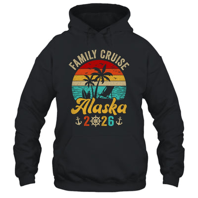 Family Cruise Alaska 2026 Summer Matching Vacation Shirt & Hoodie | siriusteestore